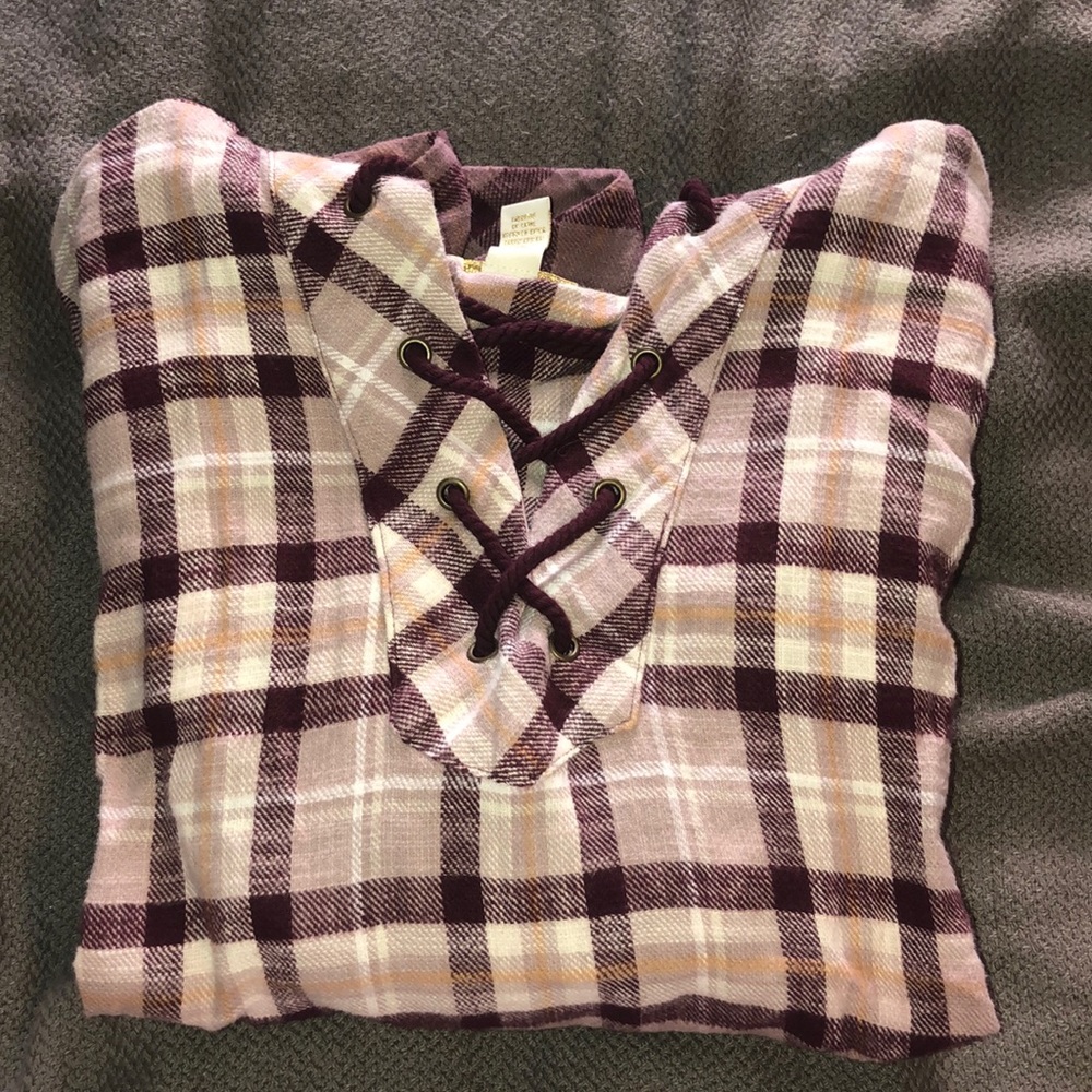 flannel long sleeve shirt
